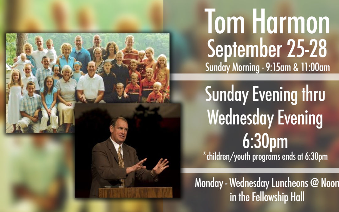 Tom Harmon – Revival Part 4