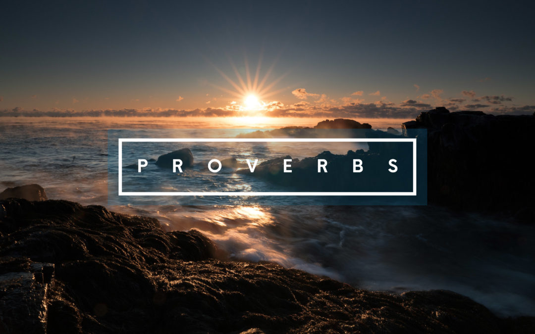 Proverbs Spring 2020 – Week 3